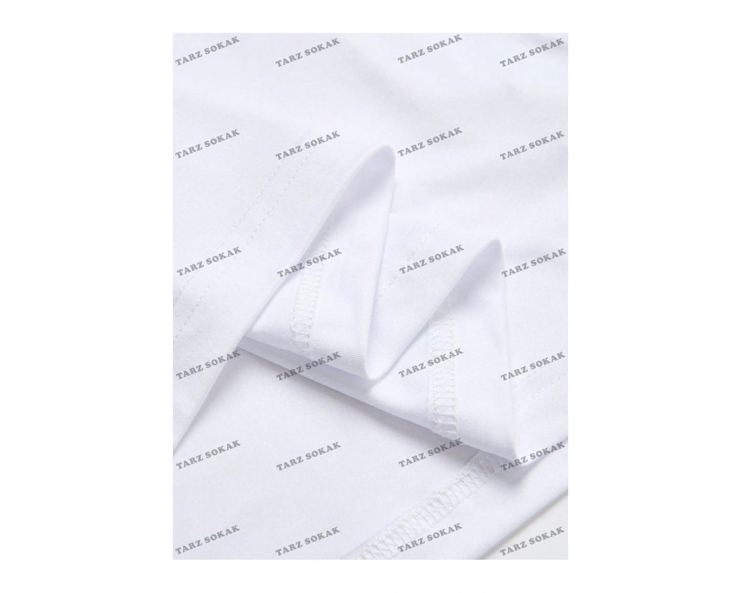 KOD Trend Erkek Çapraz Baskılı Tişört