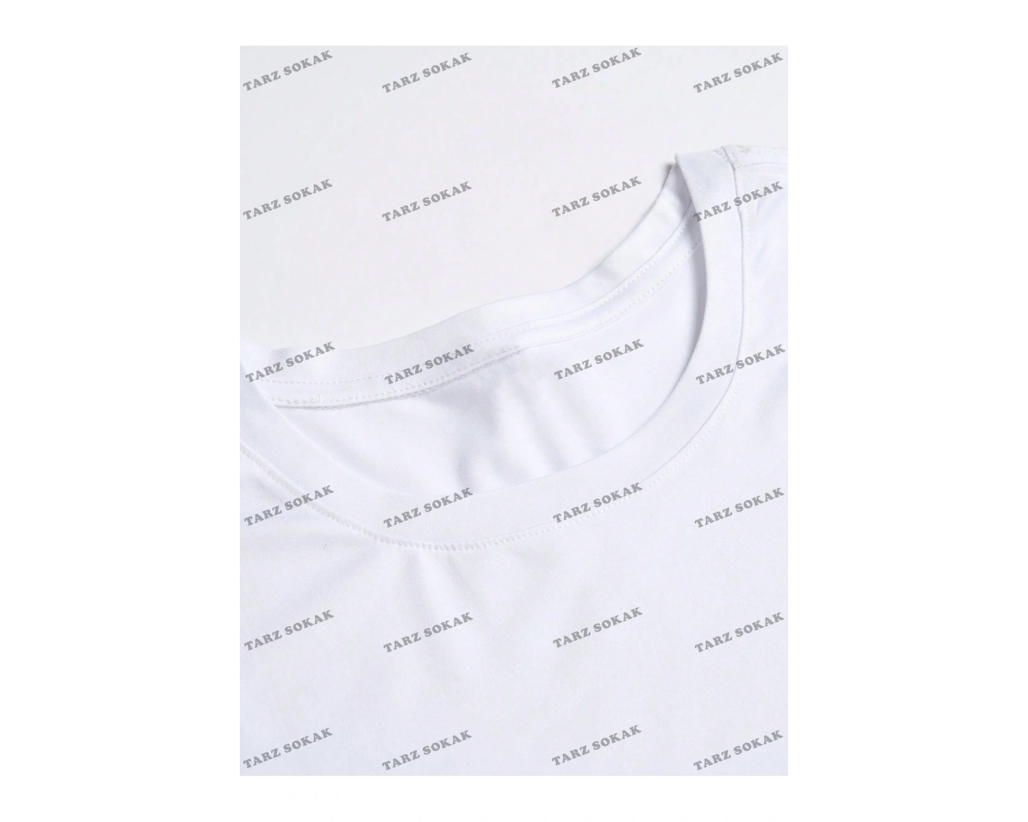 KOD Trend Erkek Çapraz Baskılı Tişört