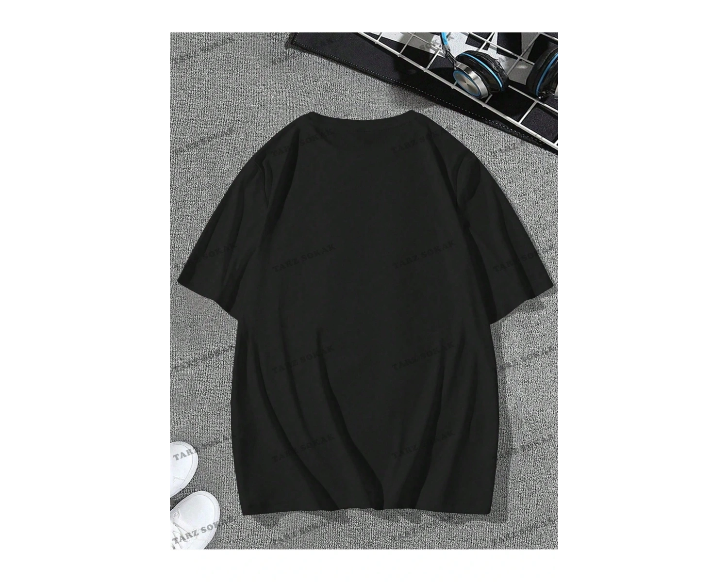 KOD Trend Erkek Mektup Grafikli Tişört