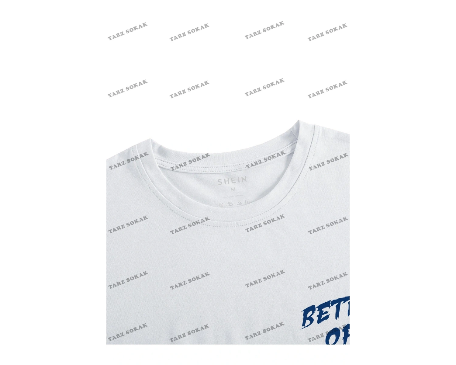 KOD Trend Erkek Sloganlı Grafik Tişört