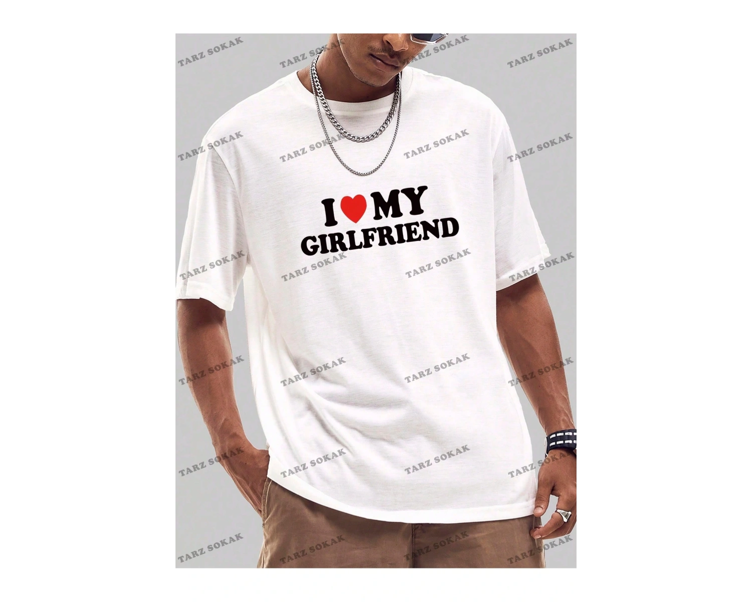 KOD Trend Erkek Yazılı Baskı Kısa Kollu Tişört