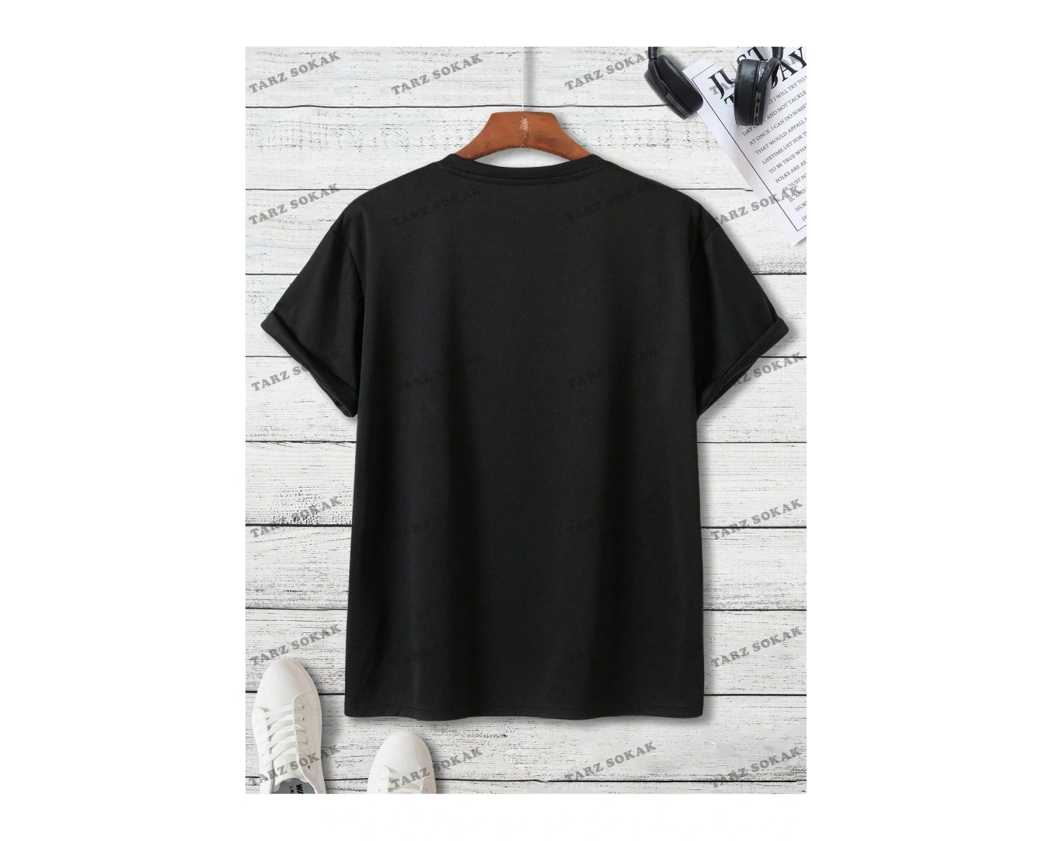 KOD Trend Erkekler Karikatür Grafik Tee