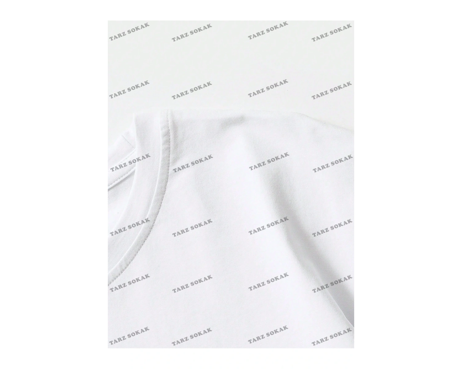 KOD Trend Goth Erkek Figür Grafik Damla Omuz Tişört