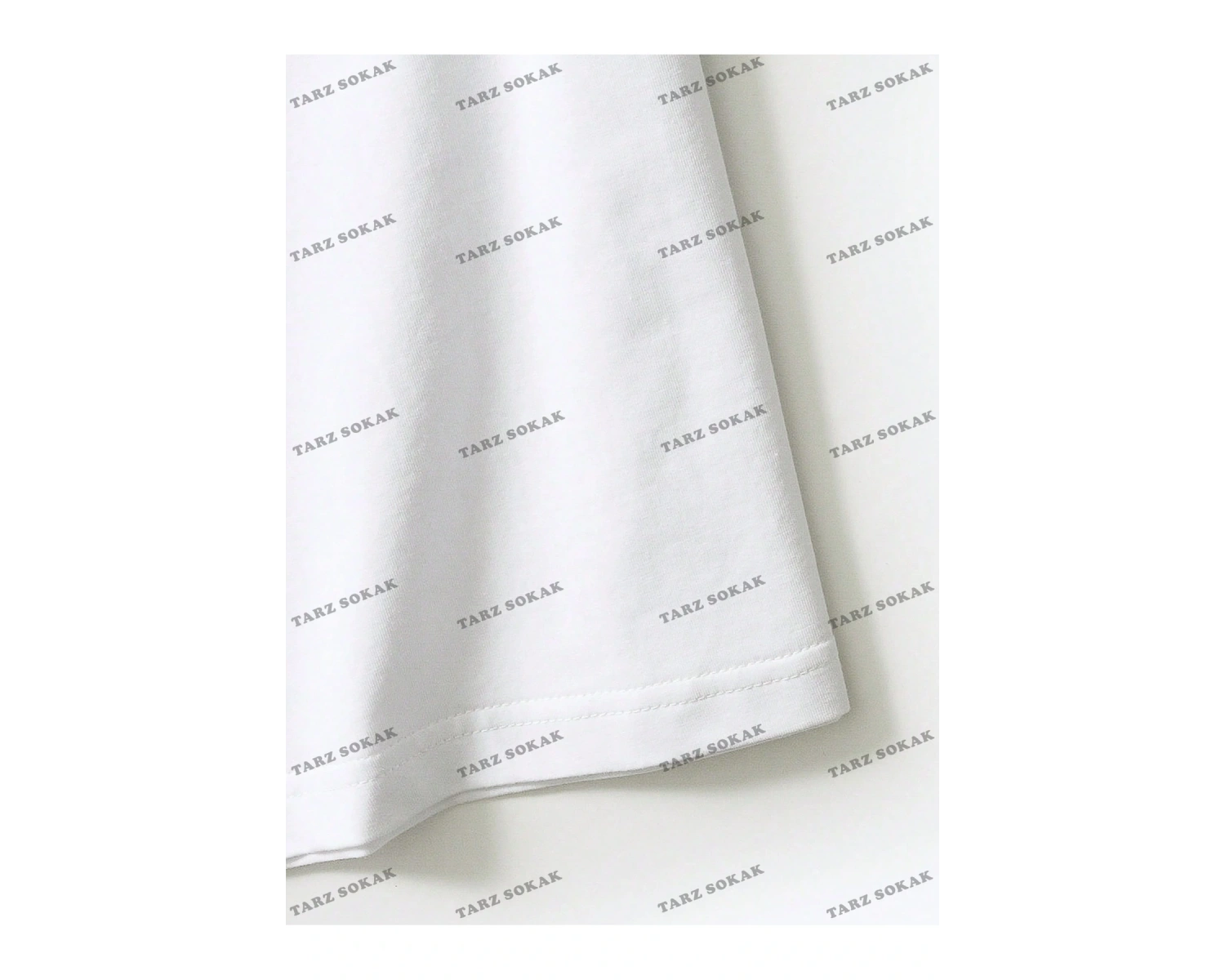 KOD Trend Goth Erkek Figür Grafik Damla Omuz Tişört