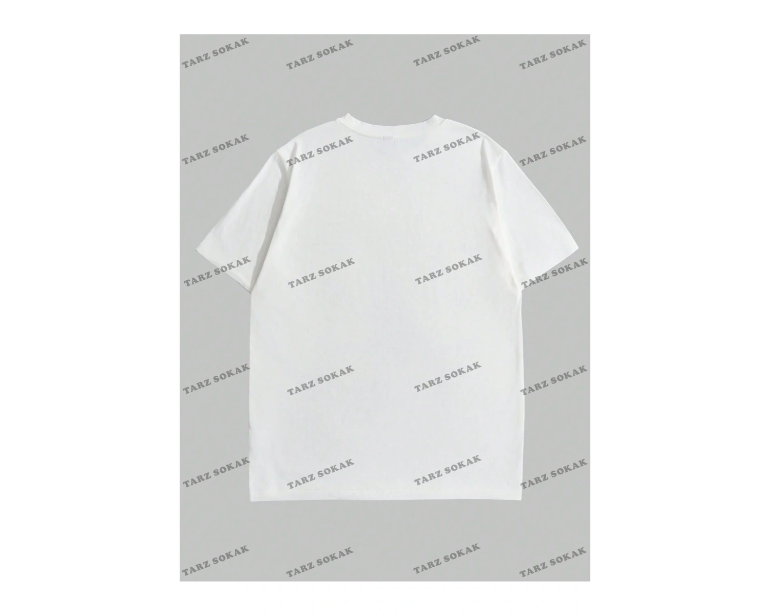 KOD Trend Goth Erkek Sloganlı ve Örümcek Desenli Tişört