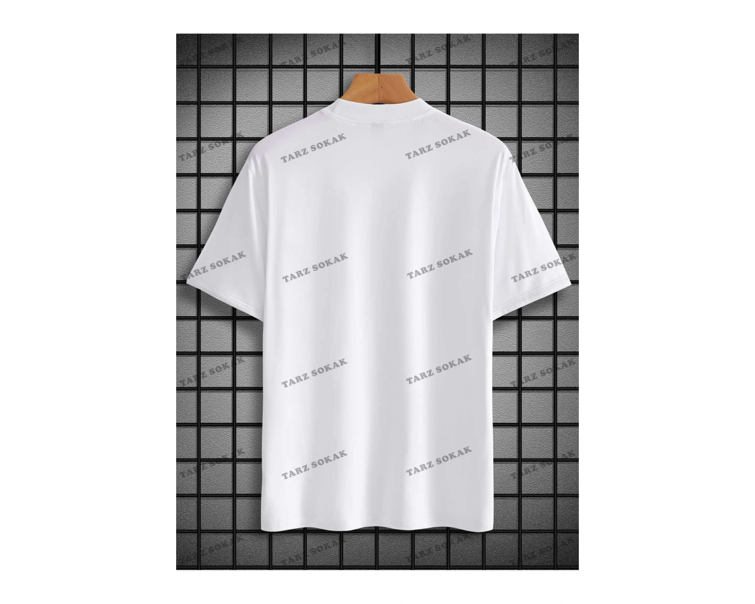 KOD Trend Homme Erkek Çiçek ve Harf Grafikli Tişört