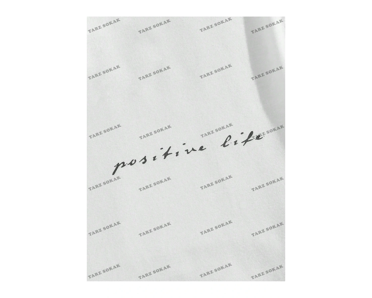 KOD Trend Homme Erkek Hindistan Cevizi Ağacı ve Harf Grafikli Tişört