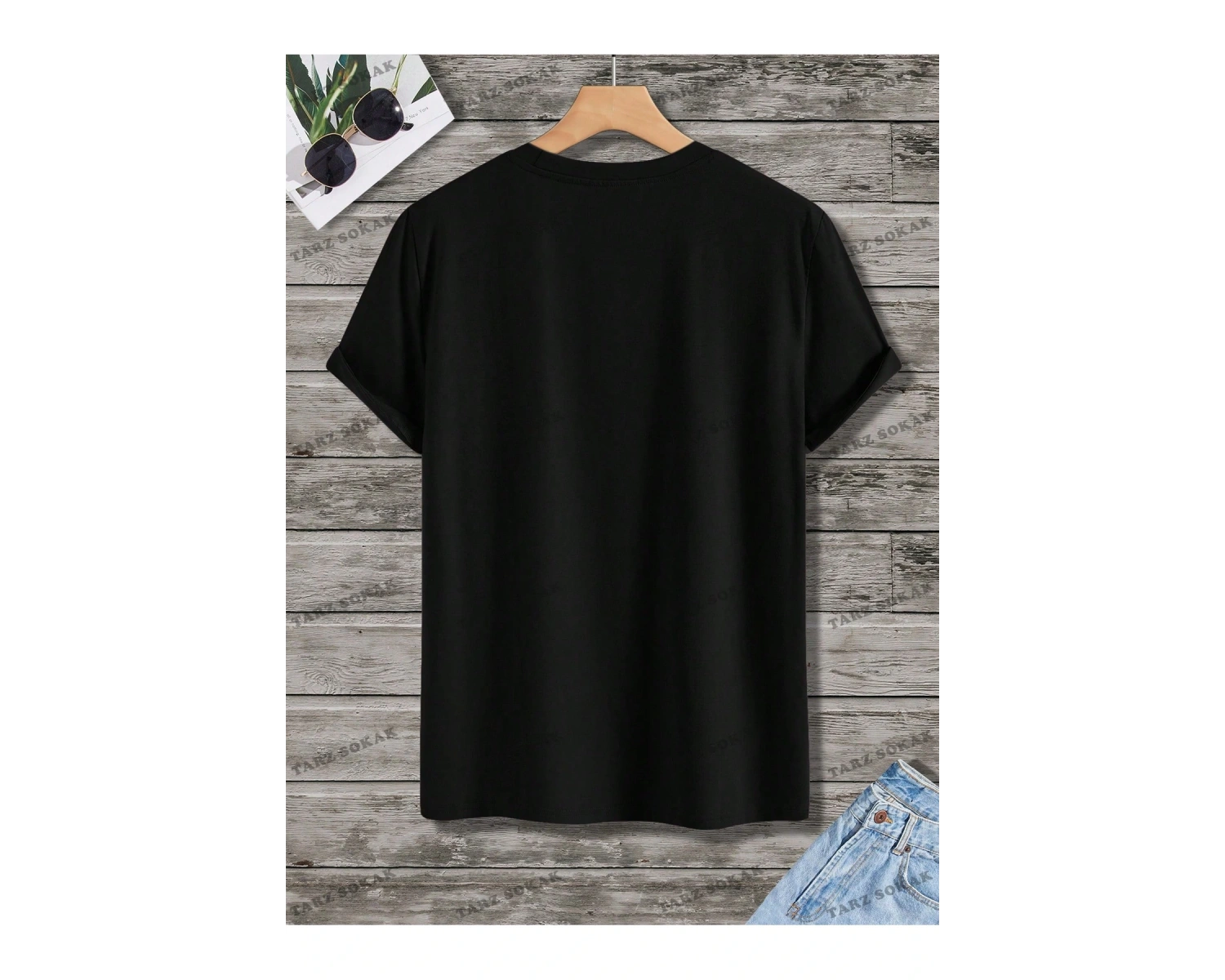 KOD Trend Homme Erkek Mektup Grafikli Tişört