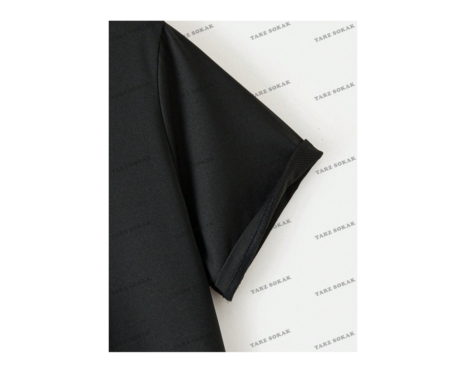 KOD Trend Hypemode Erkek Plus Güneş ve Ay Baskılı Damla Omuz Tişört