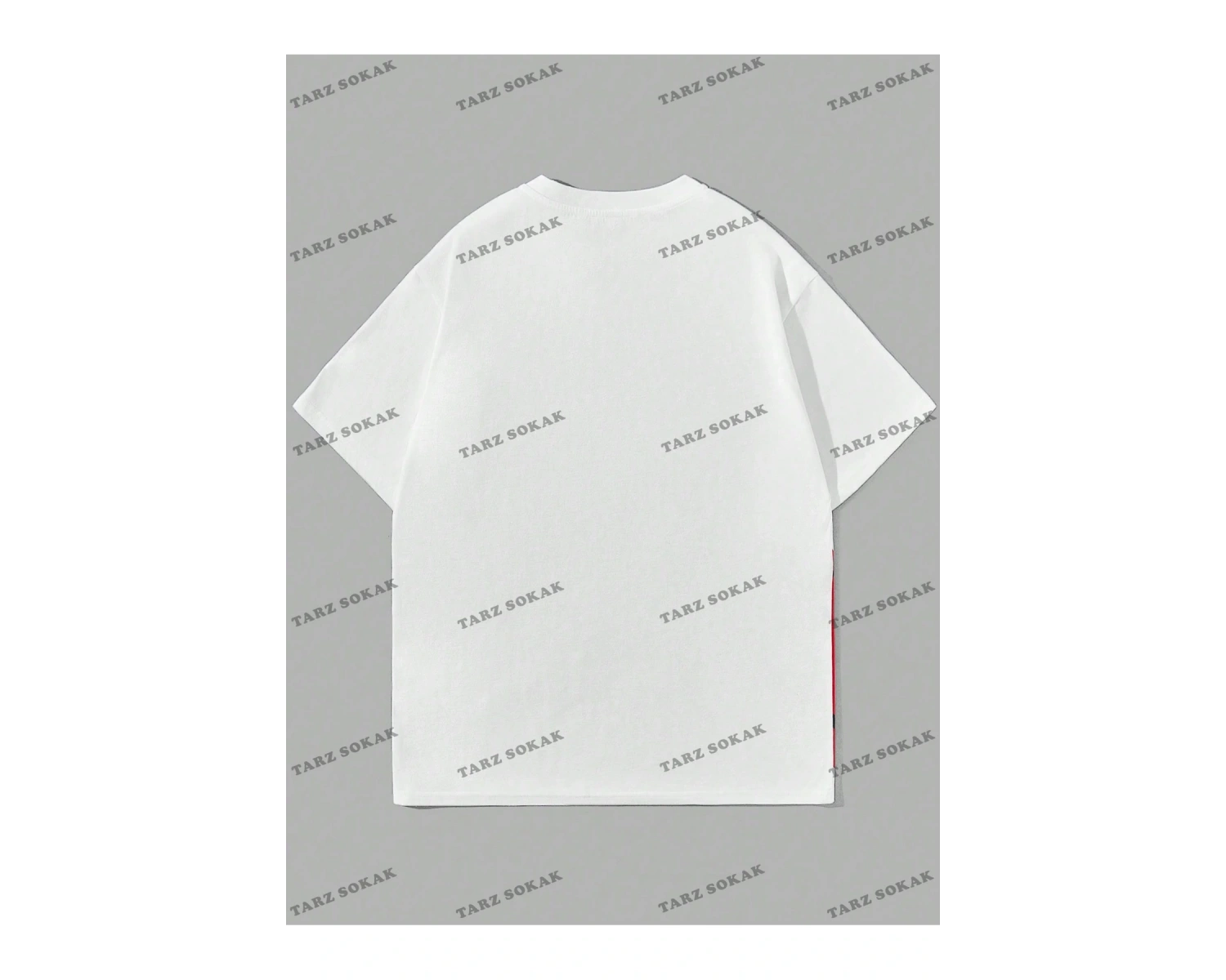 KOD Trend Hypemode Salaş Erkek Kalp Baskılı Tişört