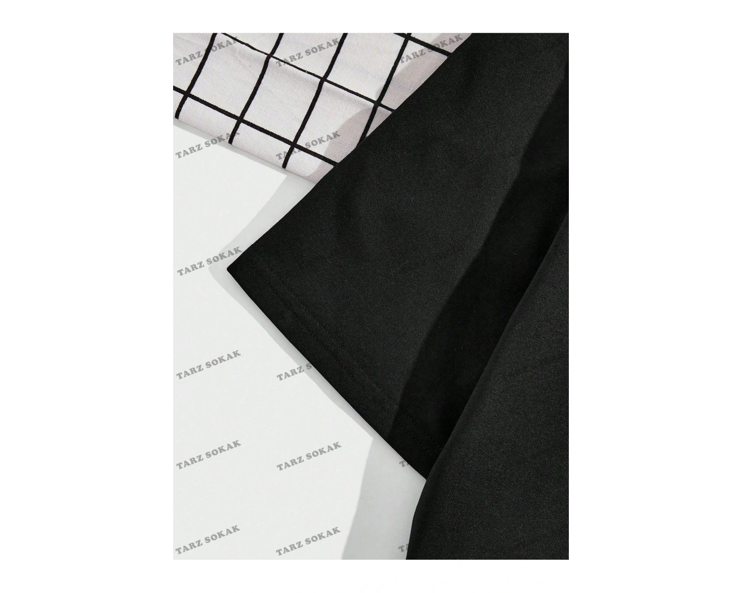 KOD Trend Hypemode Sloganlı Erkek Bol Kesim Karikatür Baskılı Gömlek