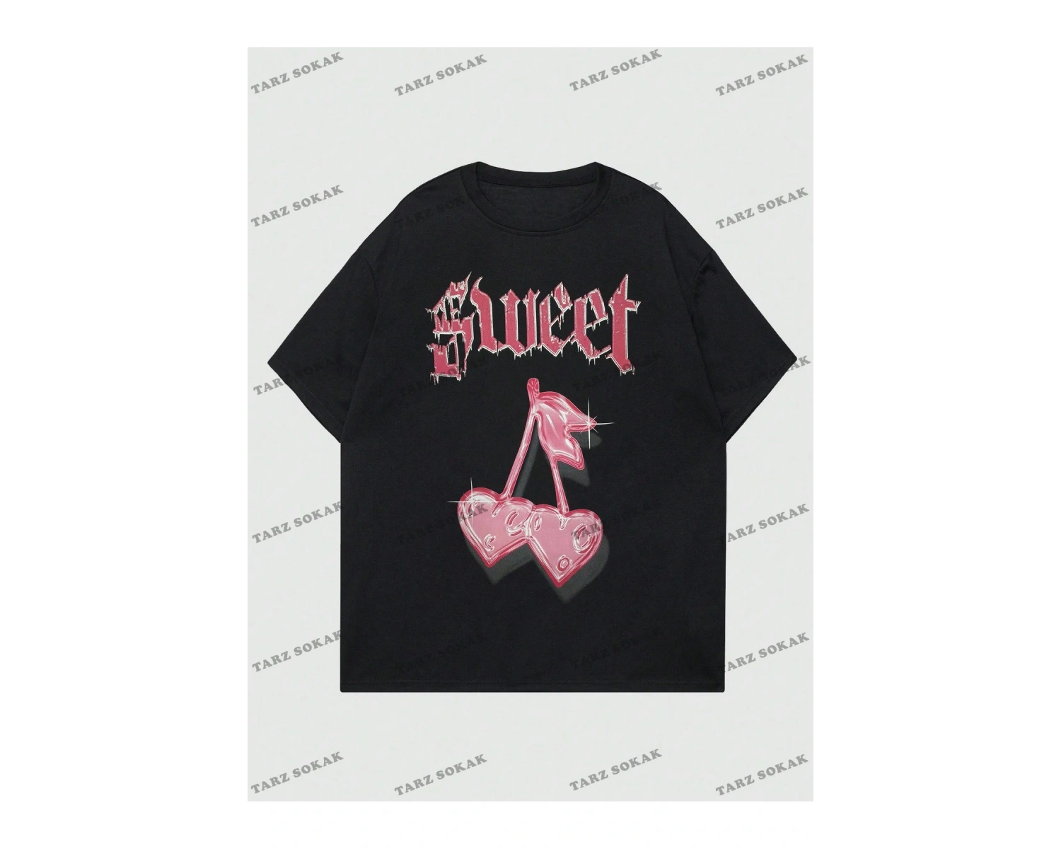 KOD Trend JUNG HANA Erkek Yazılı Baskılı Tişört