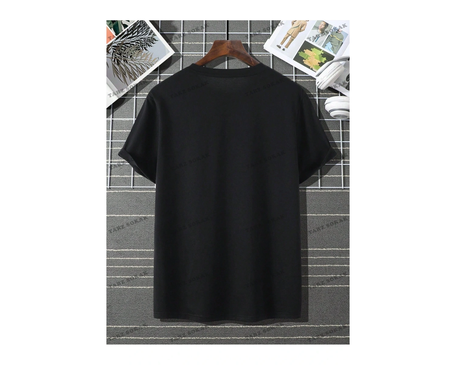 KOD Trend LEGND Erkek Sloganlı Grafik Tişört