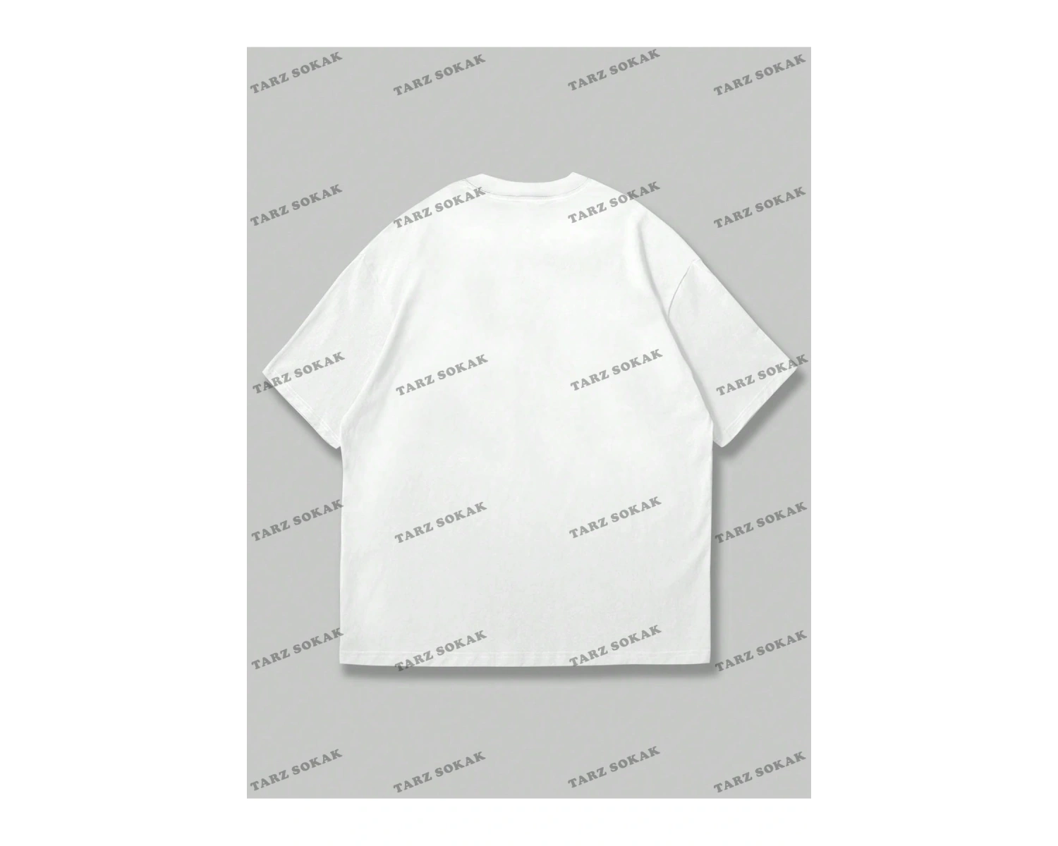 KOD Trend Street Life Erkek Çiçek & Slogan Grafikli Tişört