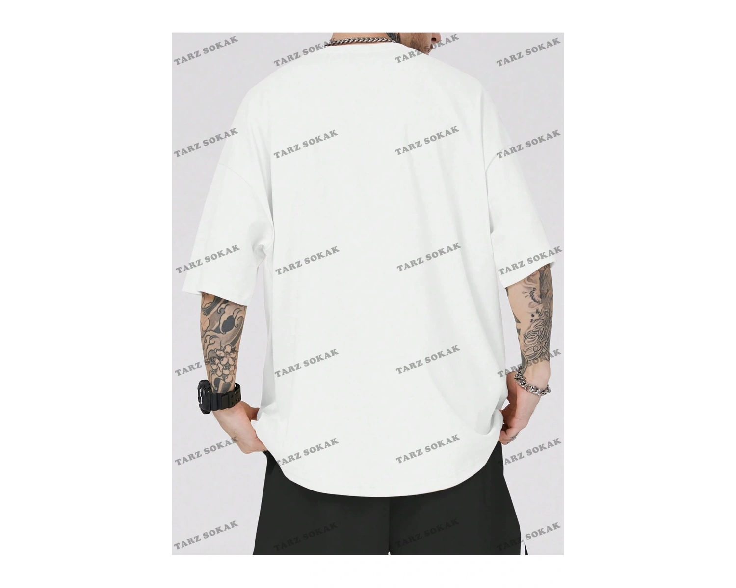 KOD Trend Street Life Erkek Harf ve Şekil Grafikli Tişört