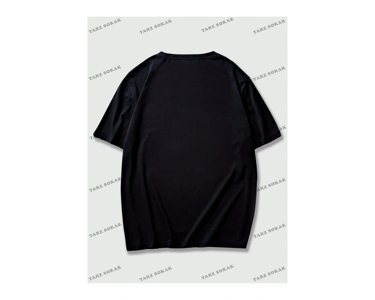 KOD Trend Street Life Erkek Mantar & Slogan Grafikli Tişört