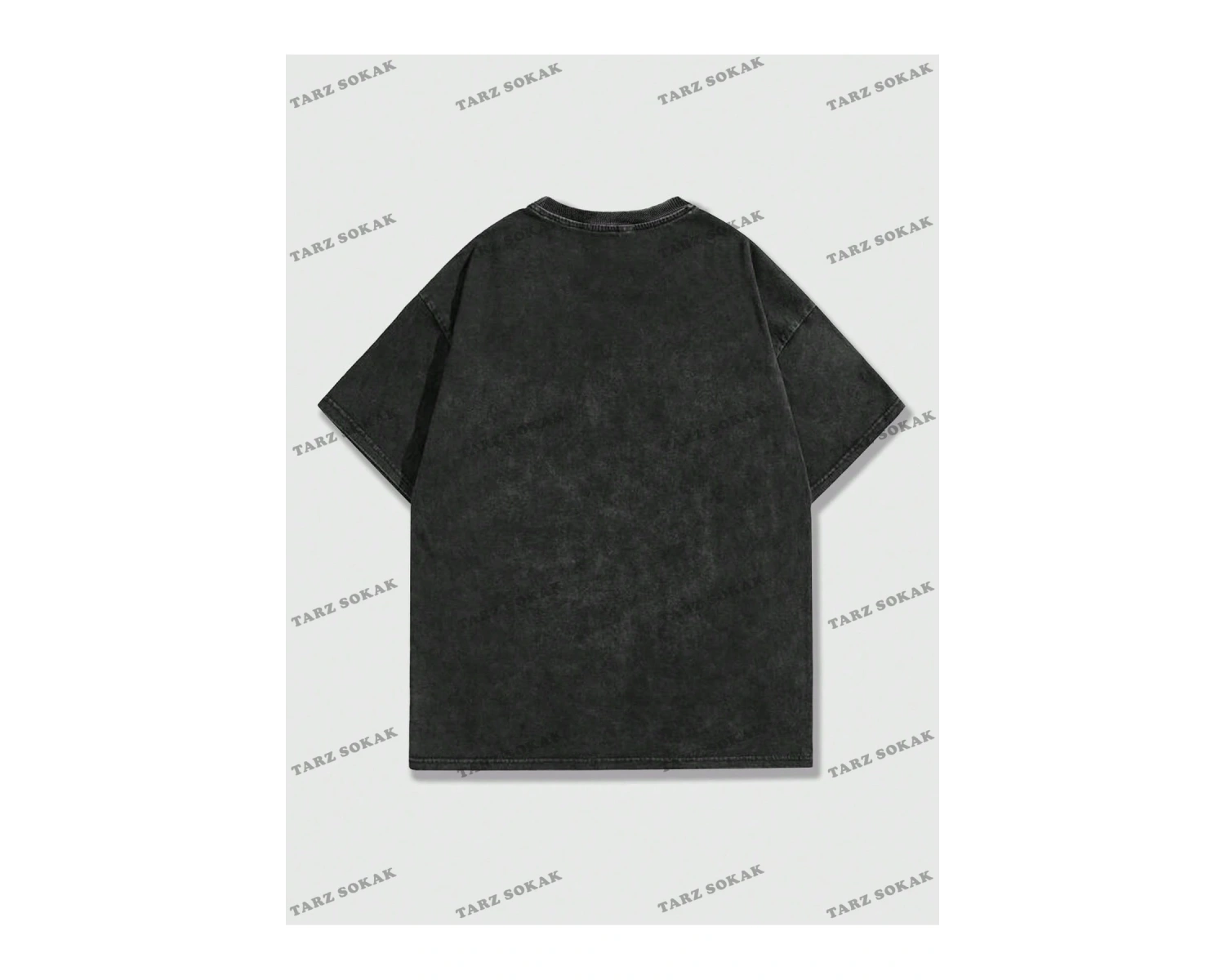 KOD Trend Street Life Erkek Mantar Ve Harf Baskılı T-shirt