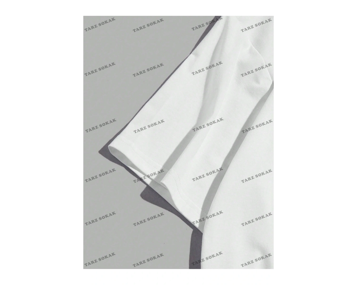 KOD Trend Street Life Erkek Pamuk Mektup ve Yıldız Grafikli Tişört