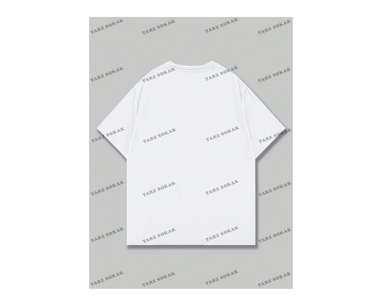 KOD Trend Street Life Erkek Slogan ve İskelet Baskılı Tişört