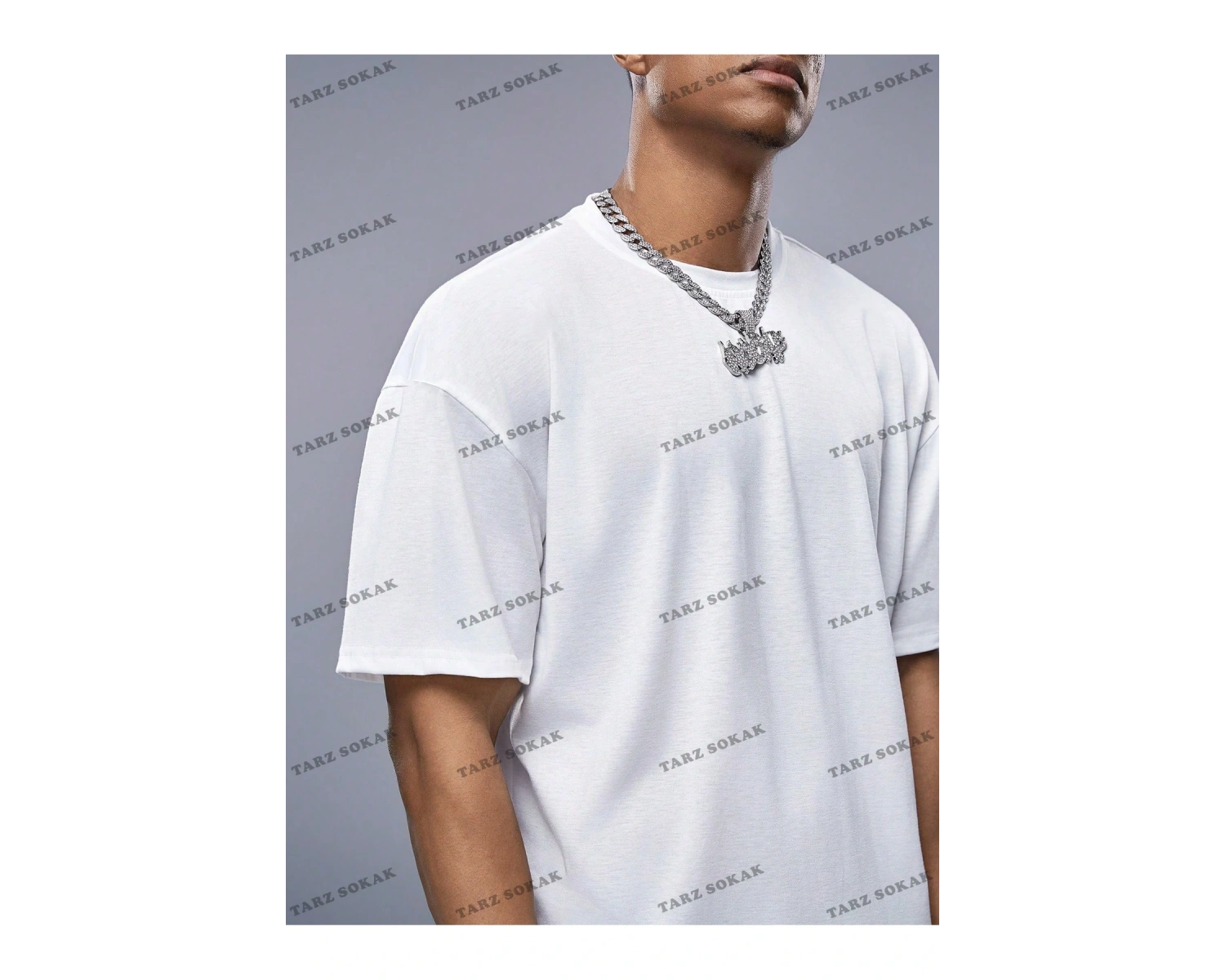 KOD Trend StreetEZ Oversize Sloganlı Grafik Erkek Tişört