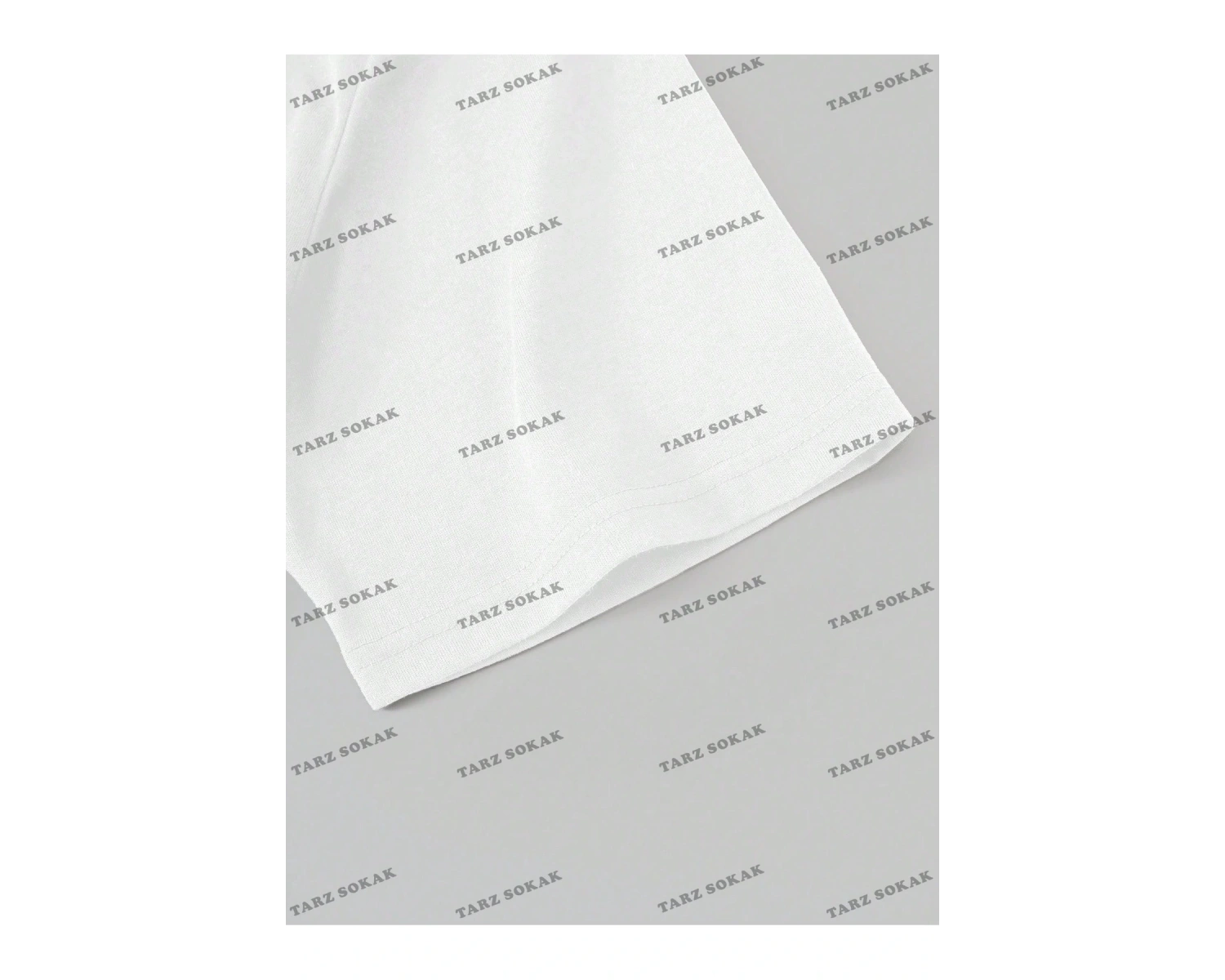 KOD Trend Studio Chunk Erkek Alev Kalp Desenli Kısa Kollu Tişört