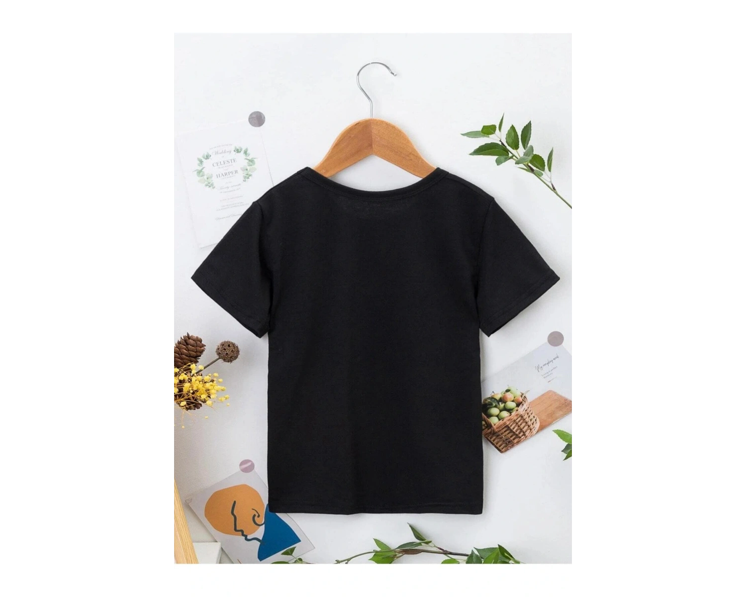 KOD:VSK Siyah Çocuk T-shirt KİDS-KIRMIZI-ANİME-