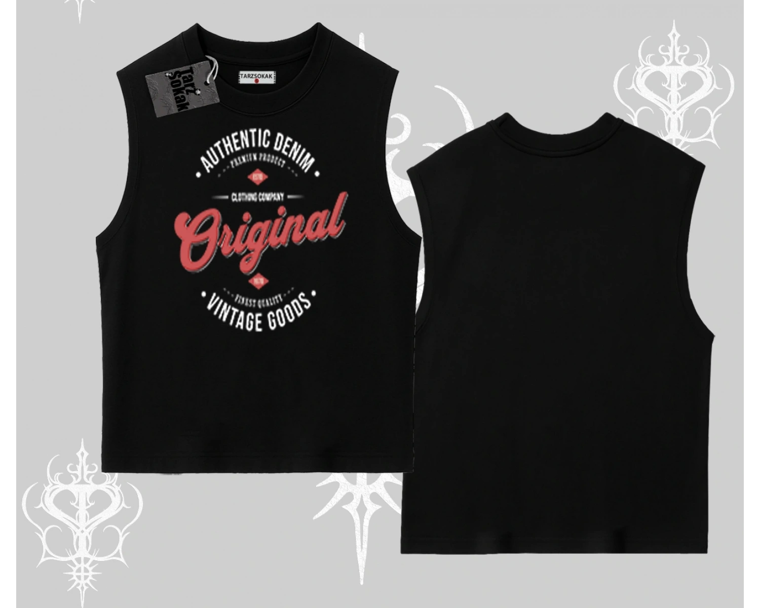 Kolsuz Tshirt Authentic Denim Original