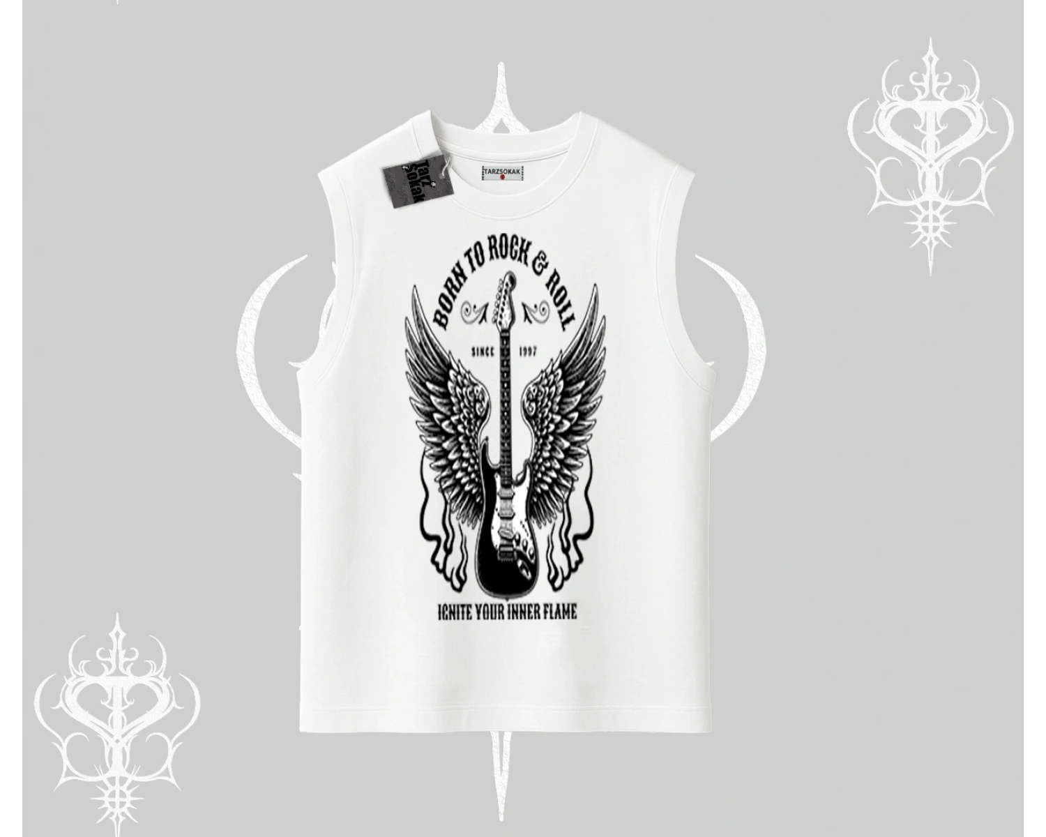 Kolsuz Tshirt Born to Rock Eternal Flame Legacy