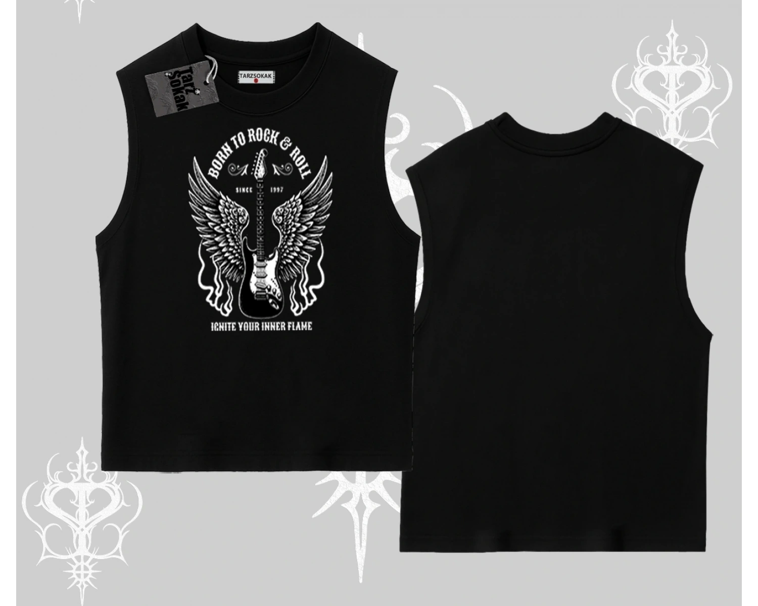 Kolsuz Tshirt Born to Rock Eternal Flame Legacy