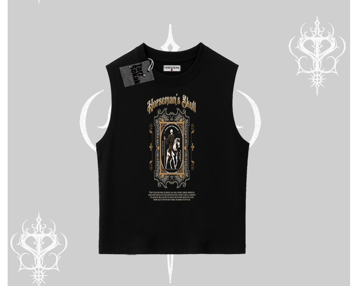 Kolsuz Tshirt Horseman’s Skull Dark Relic Street Legacy
