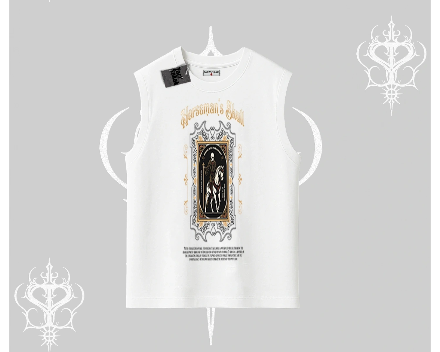 Kolsuz Tshirt Horseman’s Skull Dark Relic Street Legacy