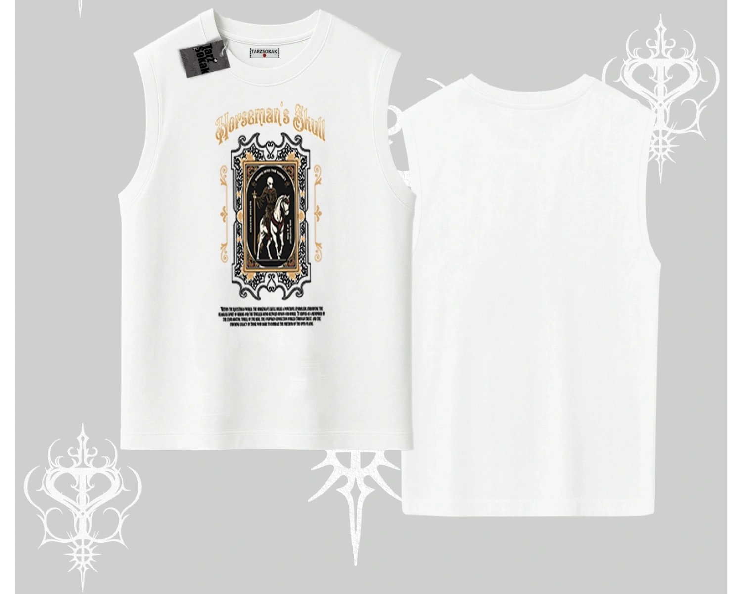 Kolsuz Tshirt Horseman’s Skull Dark Relic Street Legacy