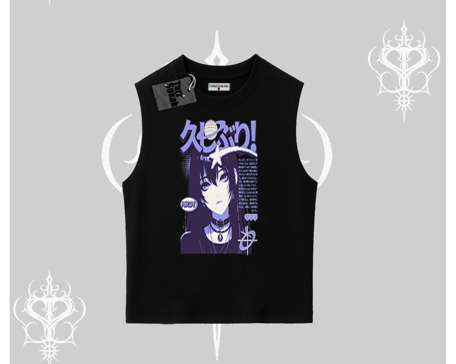 Kolsuz Tshirt Neo Tokyo Girl Y2K Street Anime Aesthetic