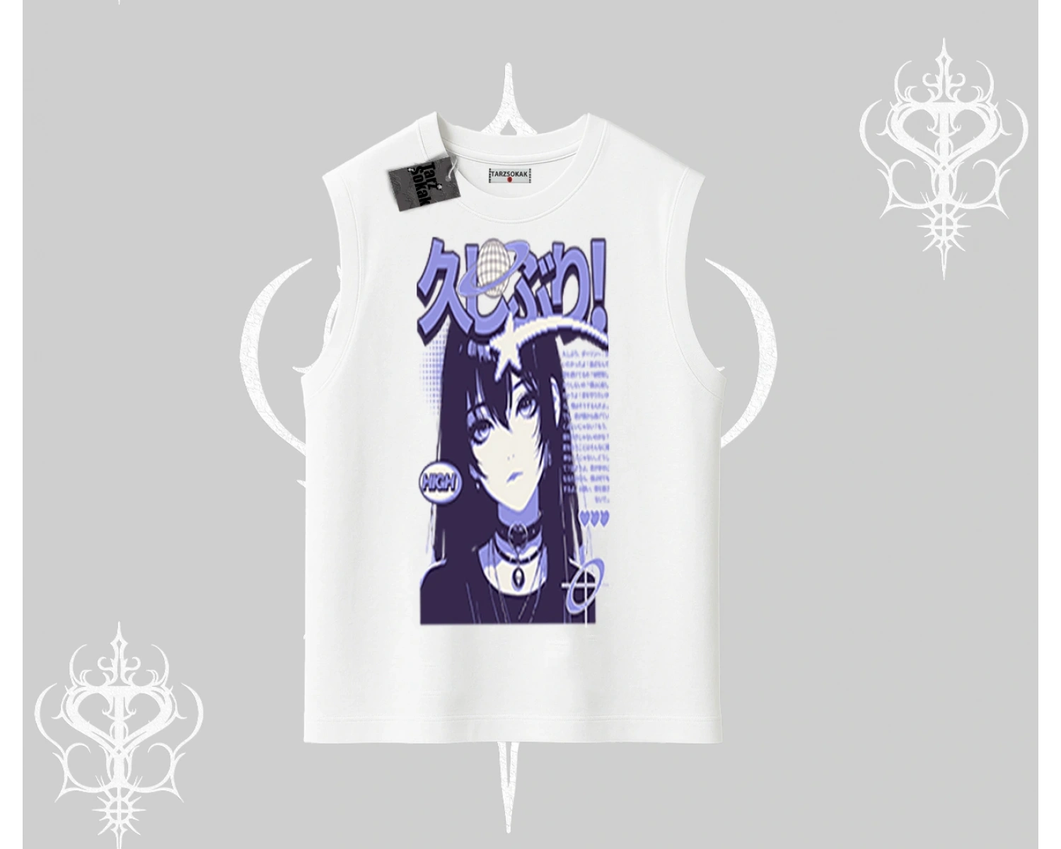 Kolsuz Tshirt Neo Tokyo Girl Y2K Street Anime Aesthetic