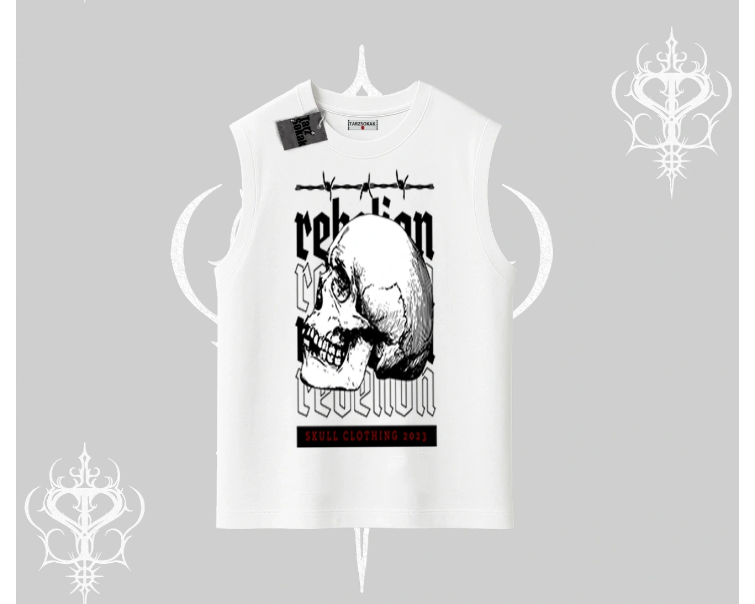 Kolsuz Tshirt Rebellion Skull Underground Street Legacy