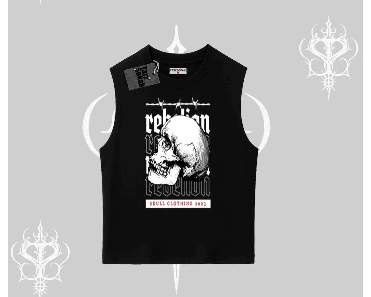 Kolsuz Tshirt Rebellion Skull Underground Street Legacy