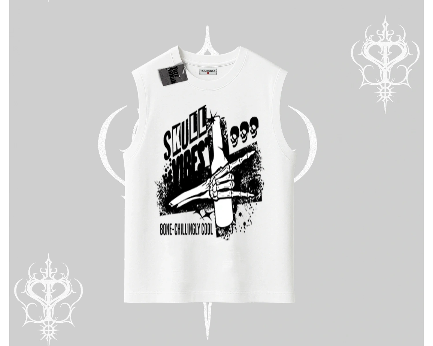 Kolsuz Tshirt Skull Impact Bone Chilling Street Icon