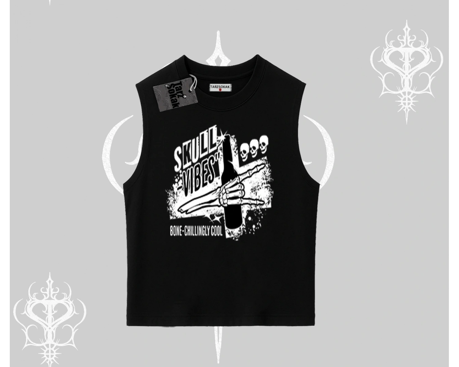 Kolsuz Tshirt Skull Impact Bone Chilling Street Icon