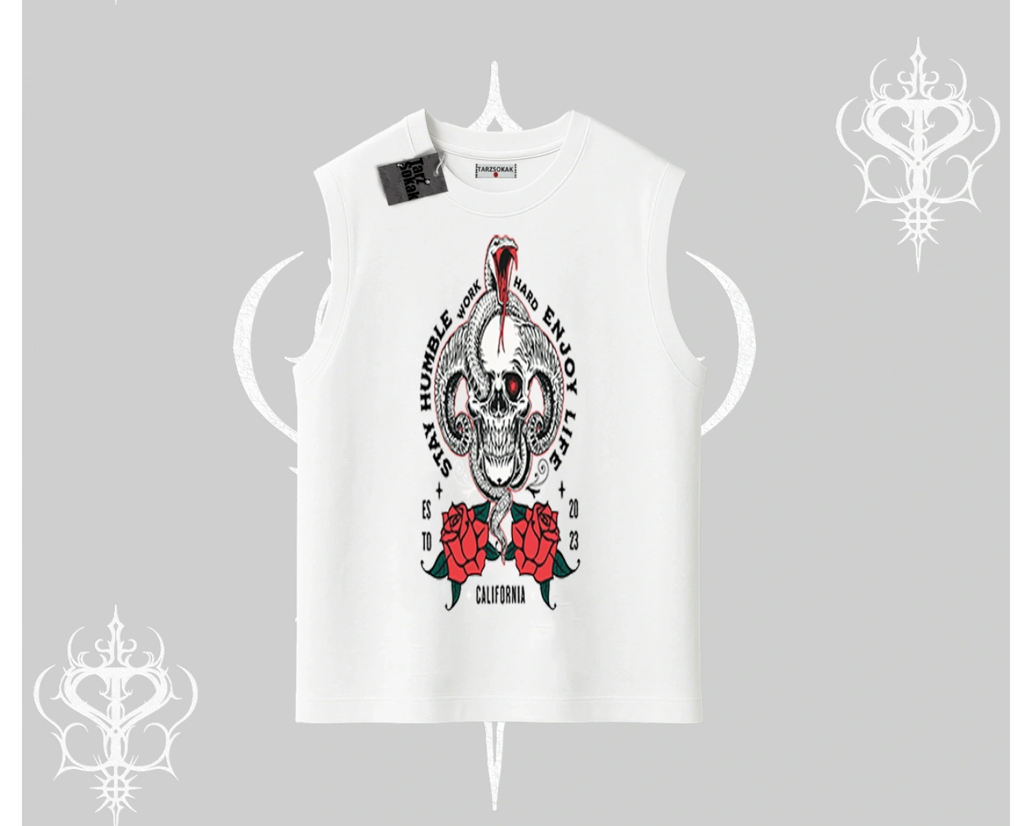 Kolsuz Tshirt Stay Humble Work Hard Enjoy Life