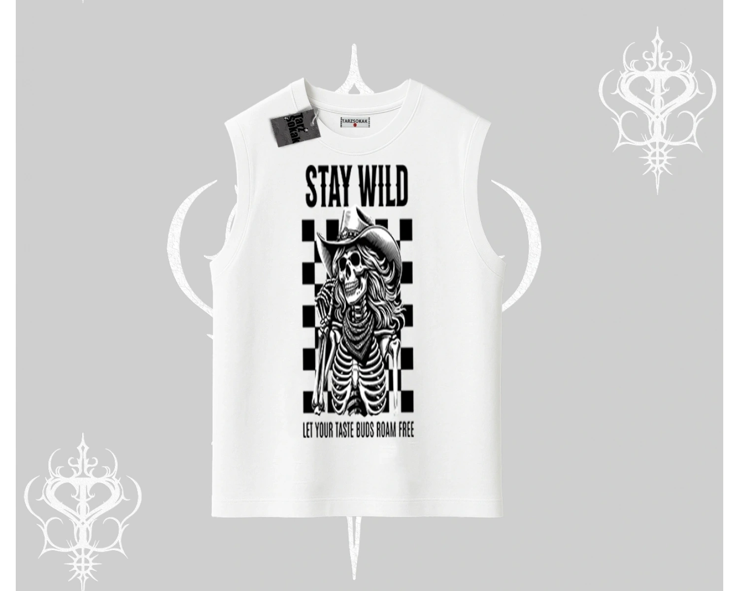 Kolsuz Tshirt Stay Wild Rock Spirit Urban Riot