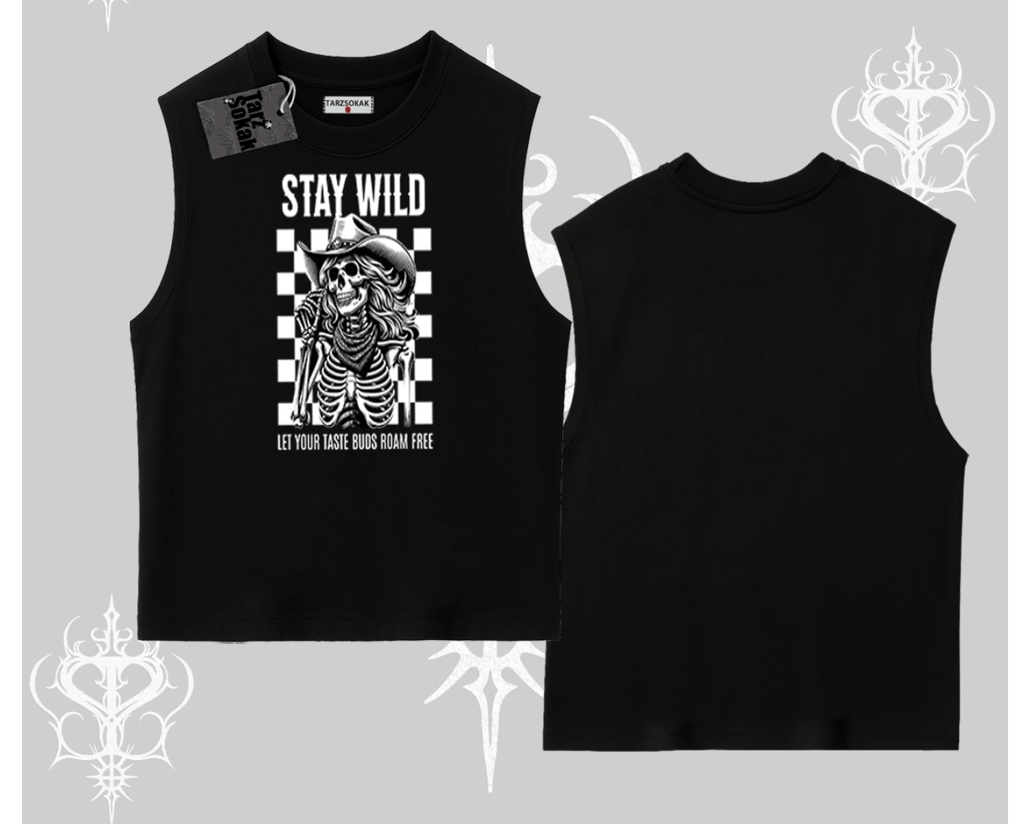 Kolsuz Tshirt Stay Wild Rock Spirit Urban Riot