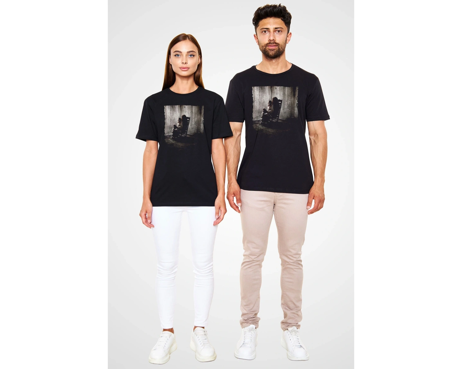 Korku Seansı (The Conjuring) Siyah Unisex Tişört T-Shirt
