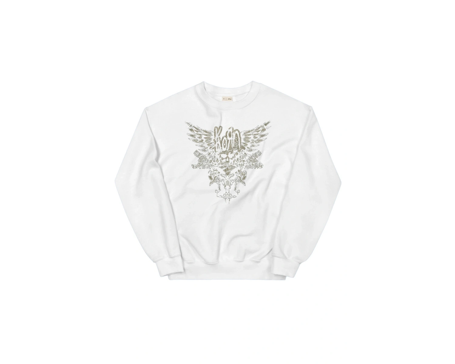 Korn Sweatshirt Beyaz