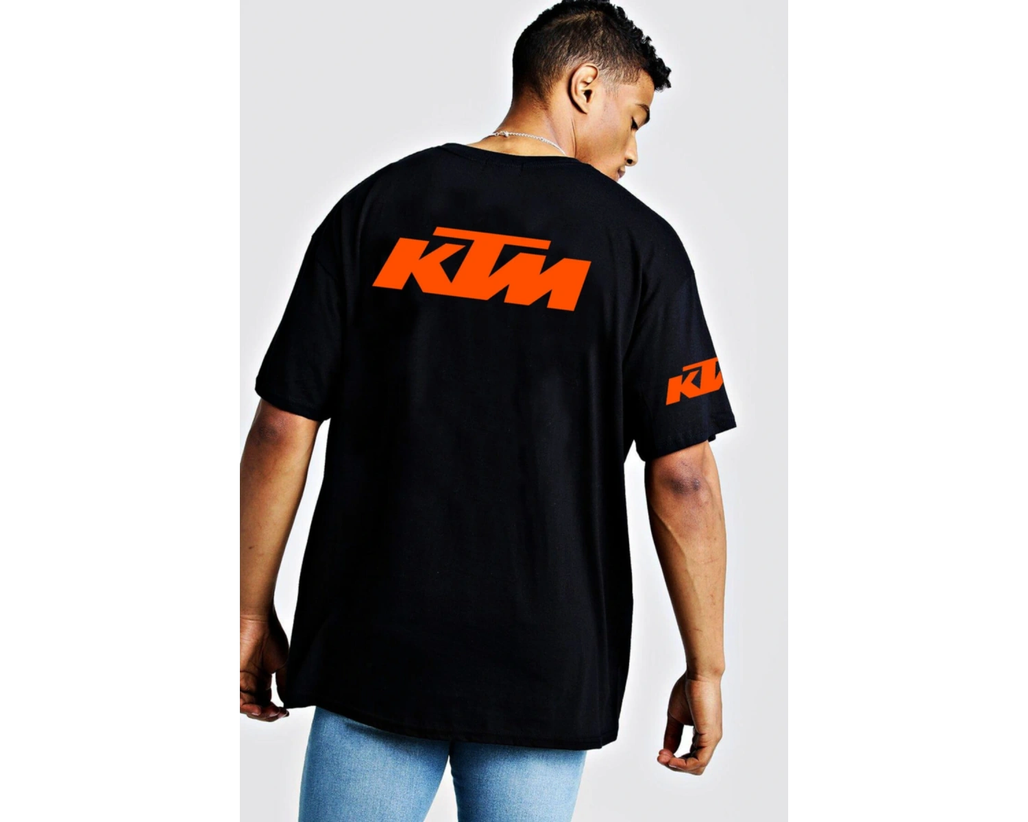 Ktm Duke Baskılı Oversize Tişört