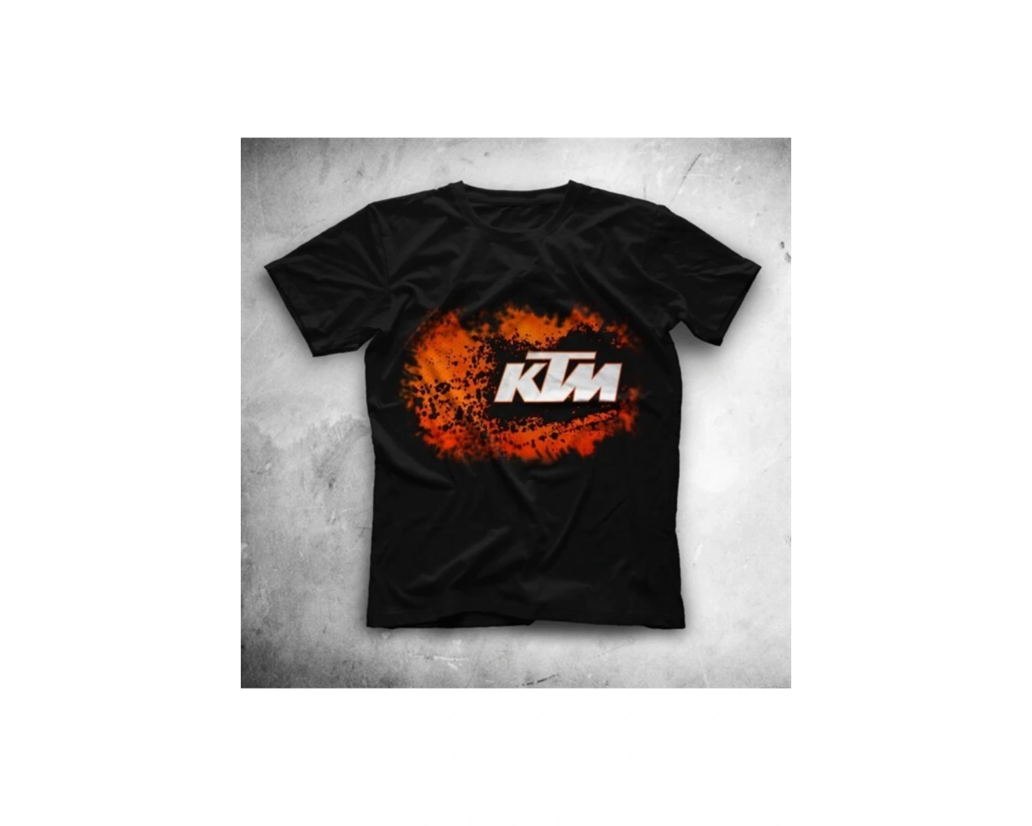 Ktm Siyah Unisex Tişört T-shirt