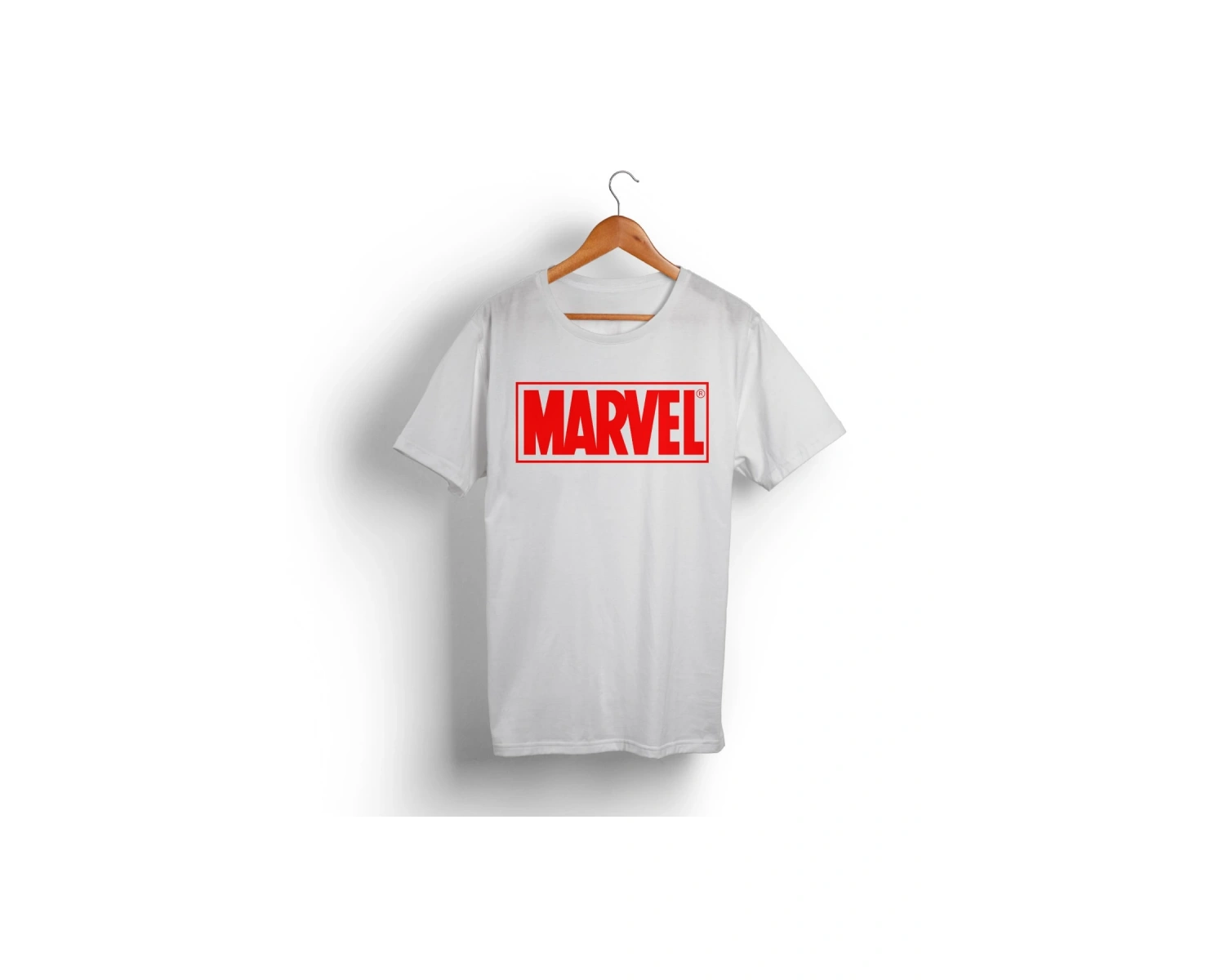 Küçük Marvel Logo Tişört