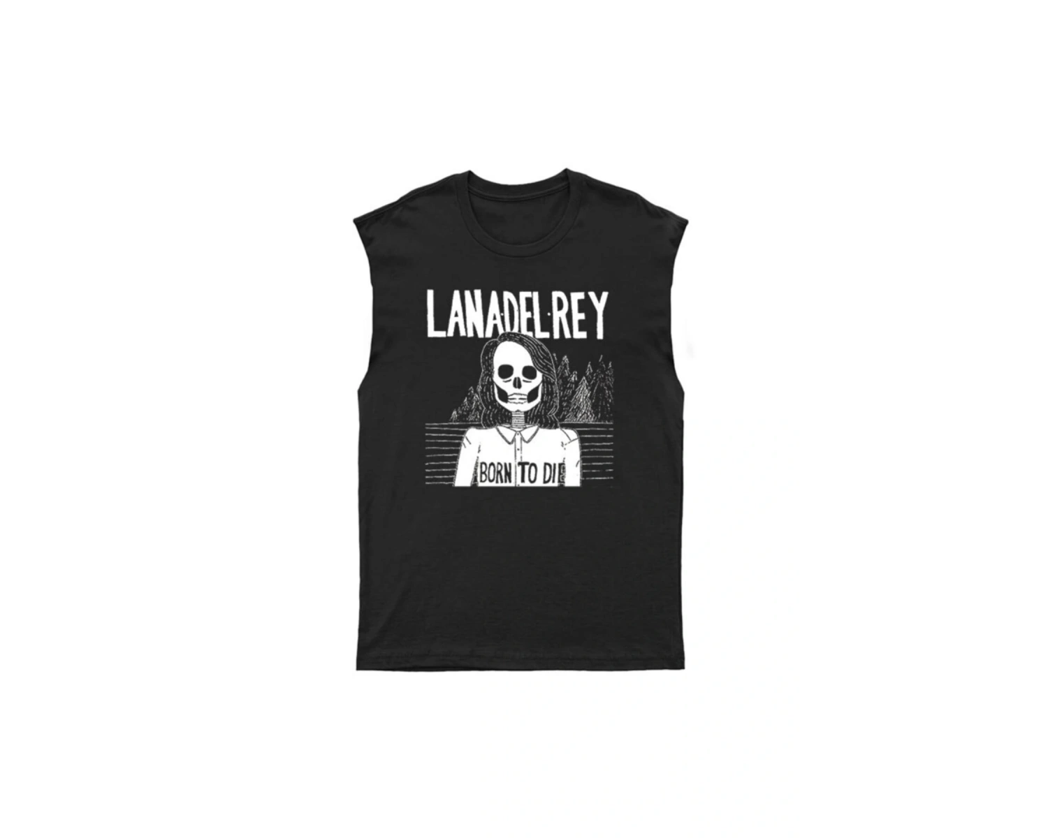 Lana Del Rey Kesik Kol Tişört Kolsuz T-shirt Bkt3564