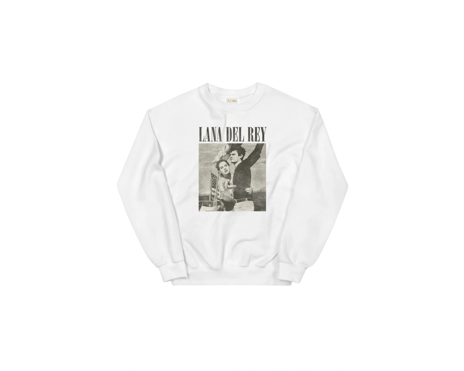 Lana Del Rey Sweatshirt Beyaz