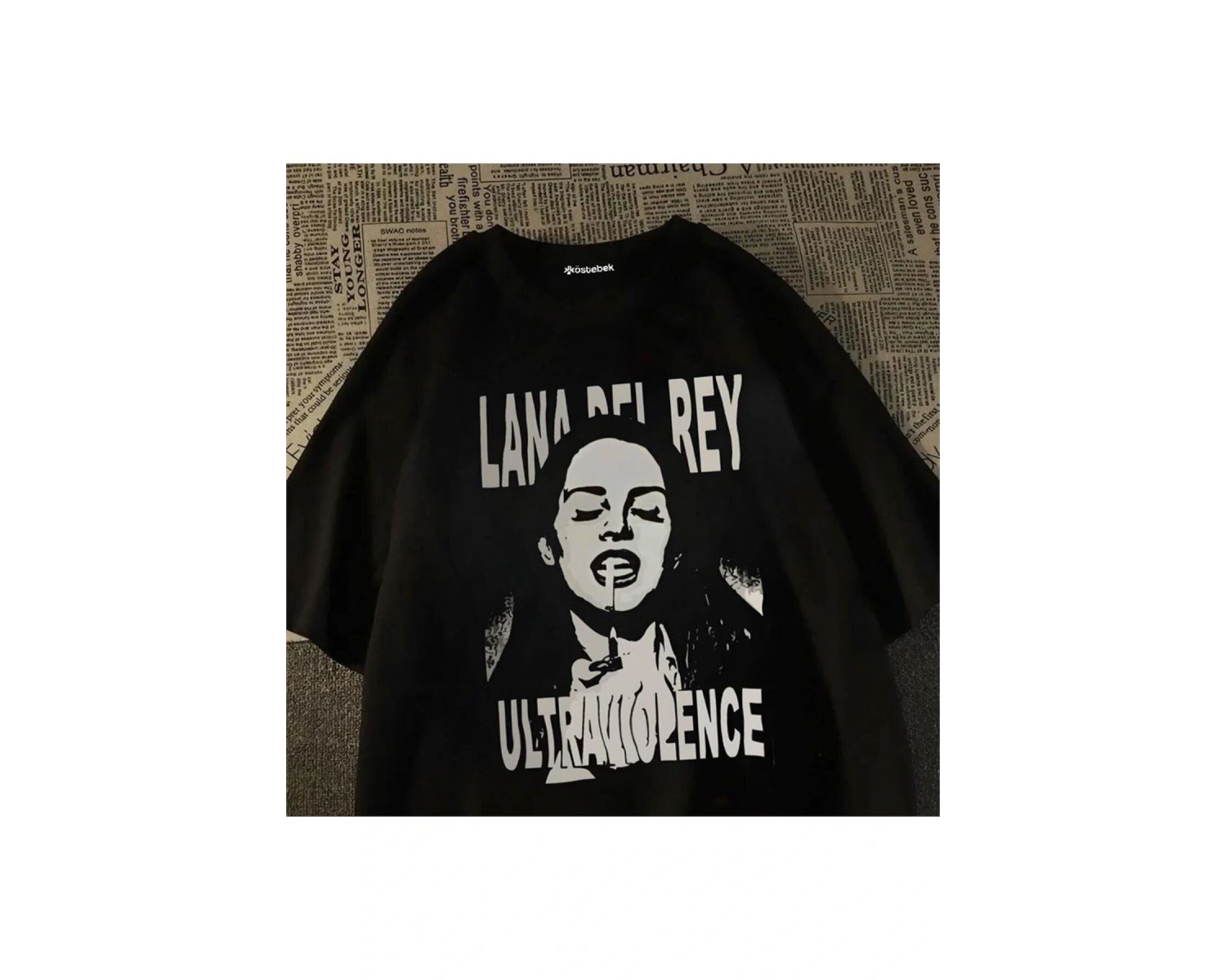 Lana Del Rey Ultraviolence Siyah Tshirt Arslanadelreysyh