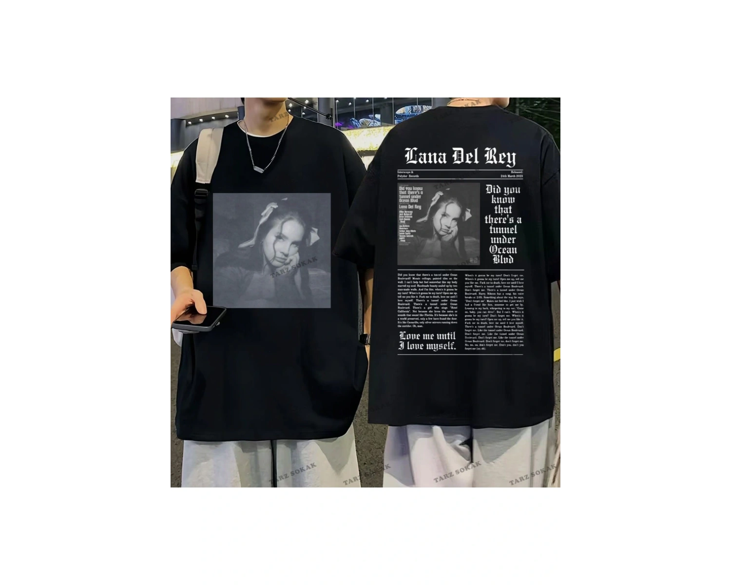 Lana Del Rey Unisex Tişört T-shirt
